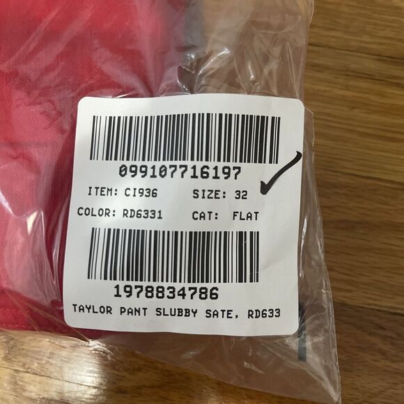 J.CREW Camp-pocket Wide-leg Pant Size 32 Red NEW America USA Preppy Casual CI936 - Picture 12 of 15